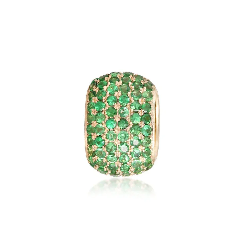 14K Black Diamond Spacer Bead - Image 4