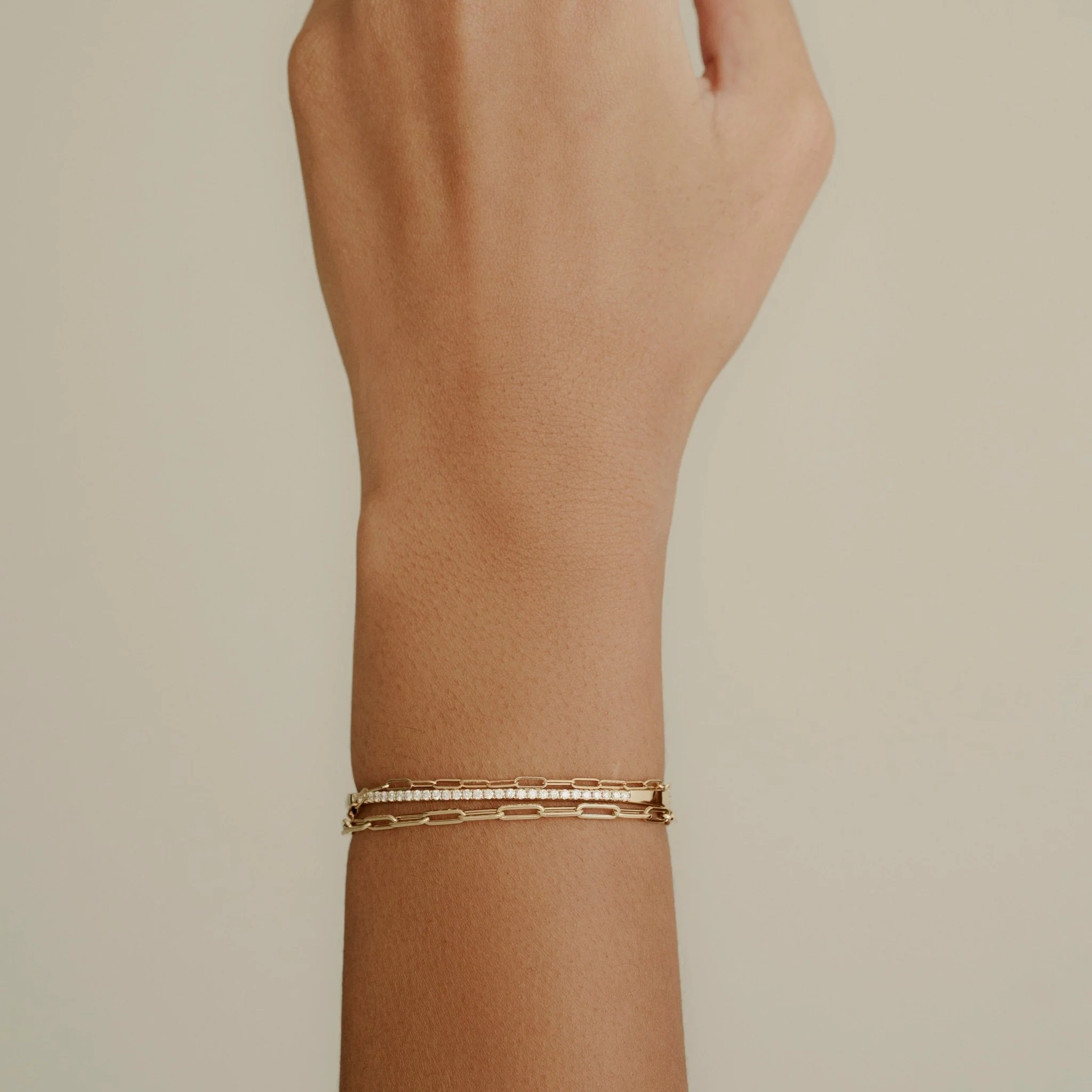 14K Diamond Bangle - Image 3