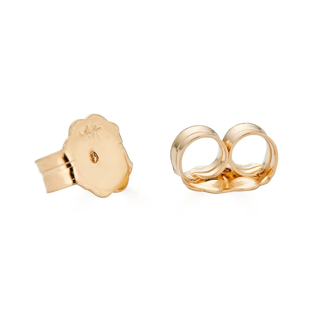 14K Tiny Diamond Studs - Image 6